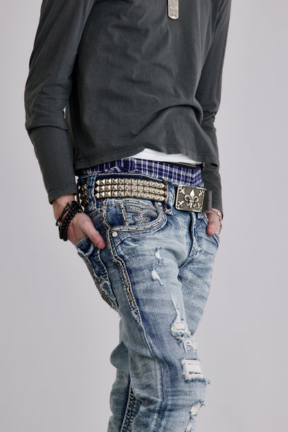 Evander Alt Straight Jeans - Rock Revival®