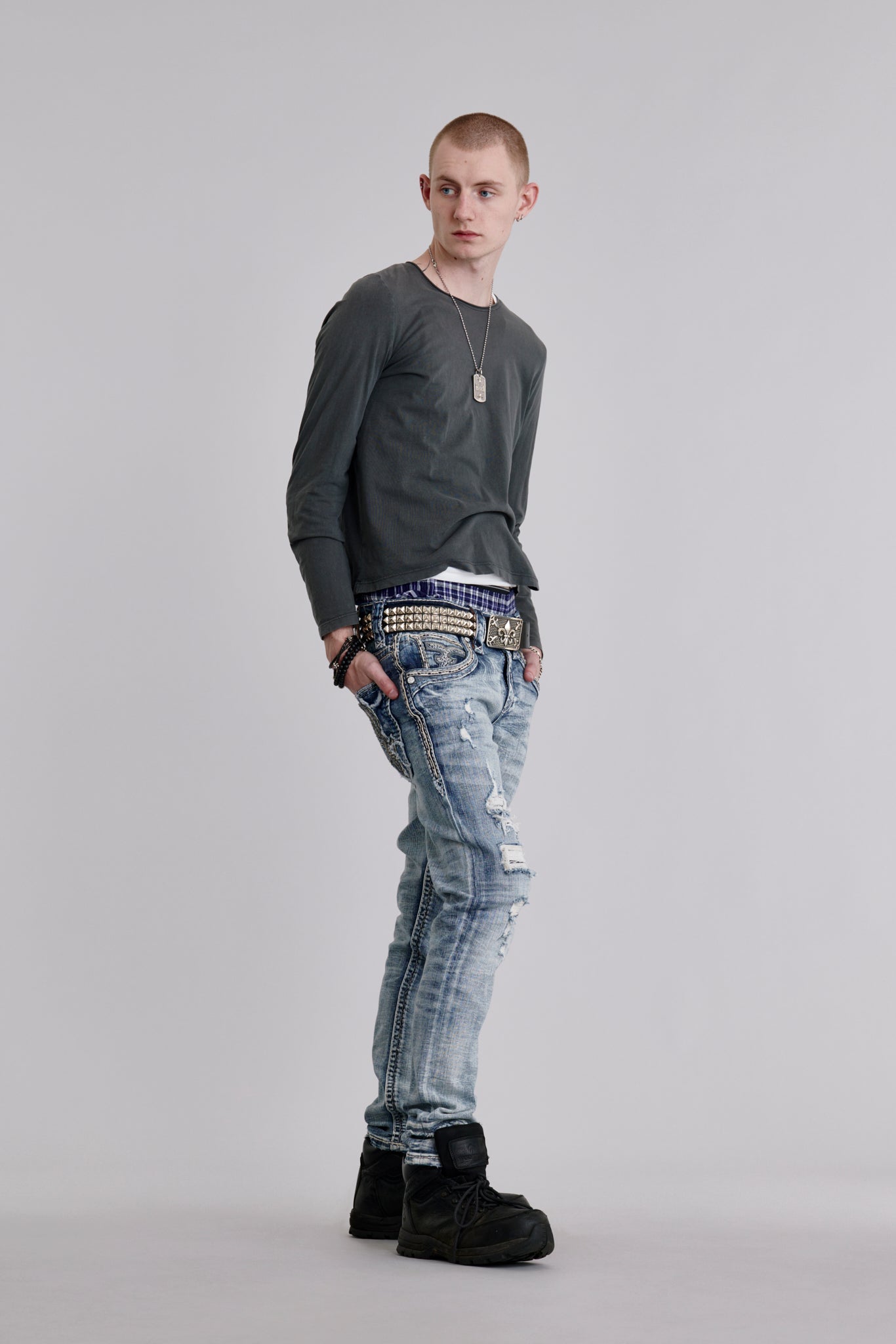 Evander Alt Straight Jeans - Rock Revival®