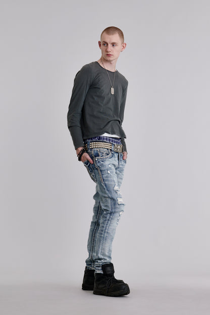 Evander Alt Straight Jeans - Rock Revival®