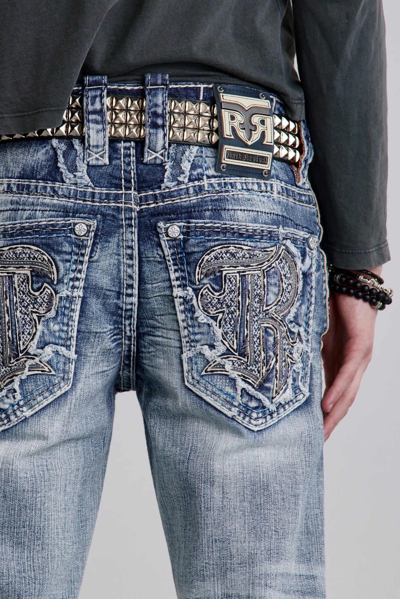 Evander Alt Straight Jeans - Rock Revival®