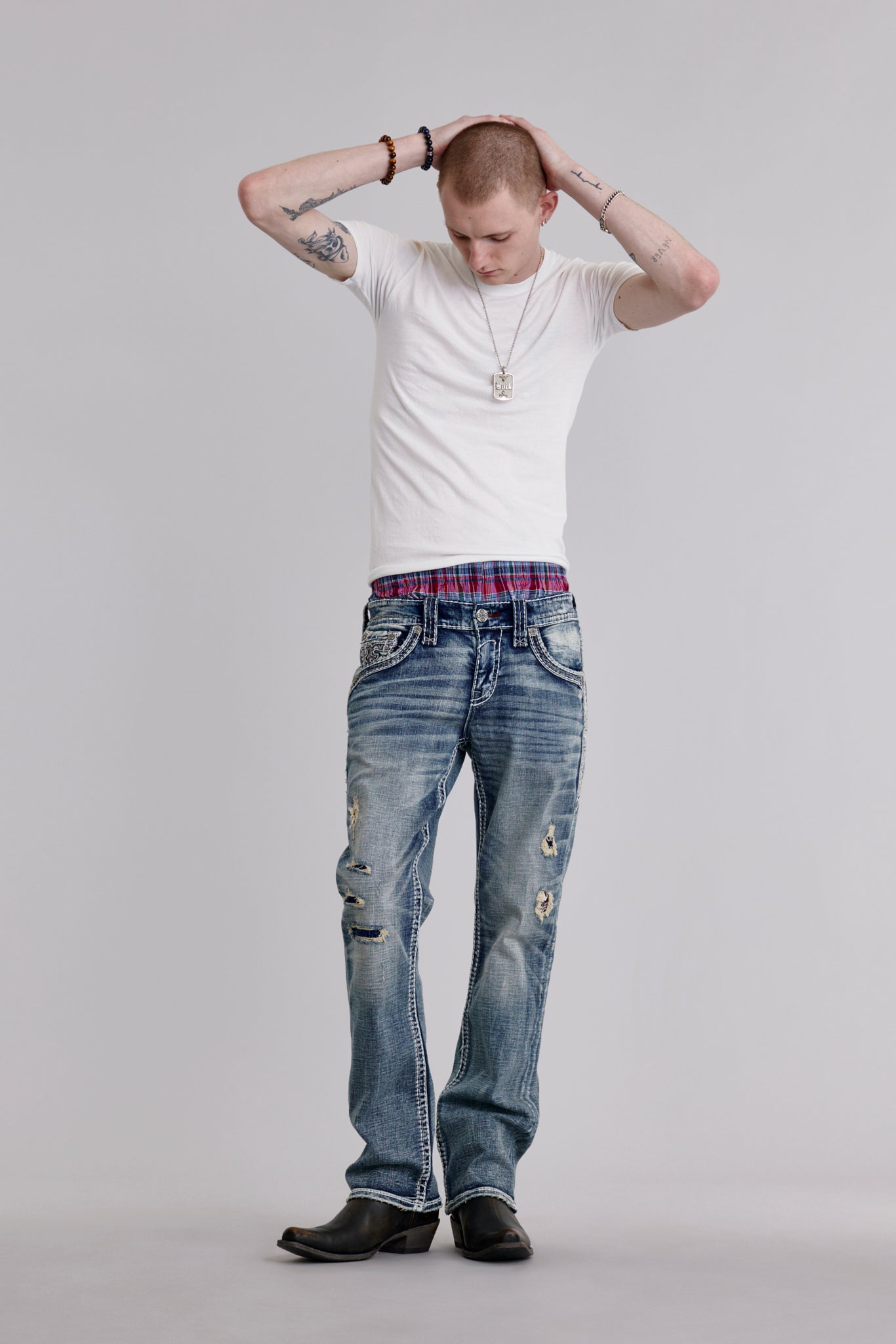 Landyn Bootcut Jeans | Light Wash | Rock Revival