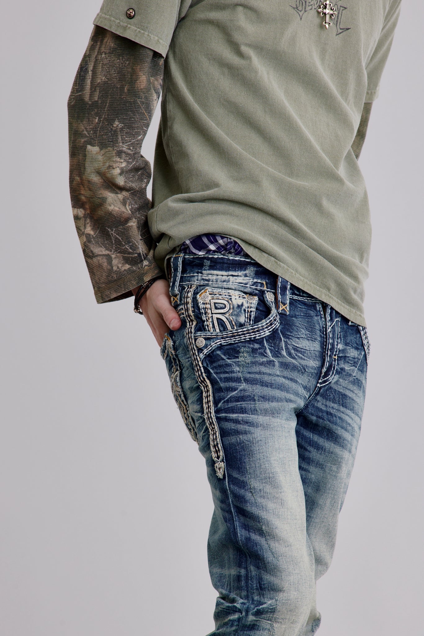 Louis Straight Jeans - Rock Revival®