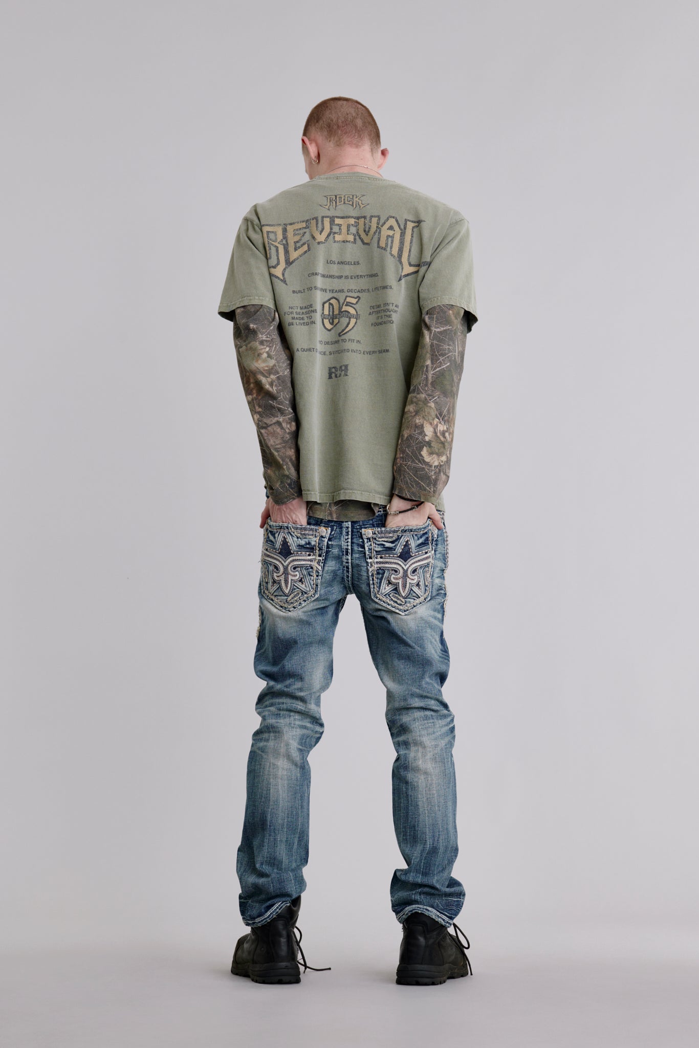 Louis Straight Jeans - Rock Revival®