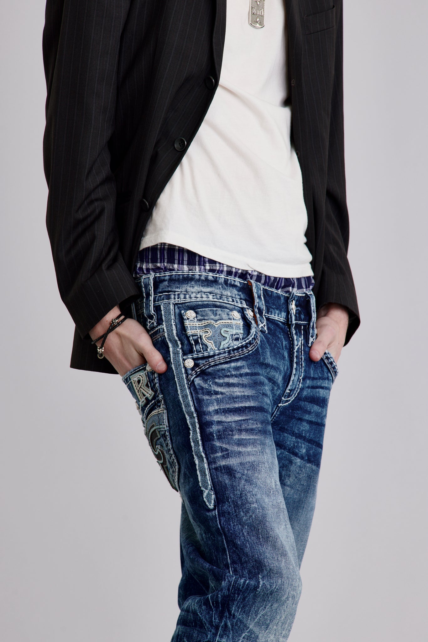 Maurice Straight Jeans | Medium Wash | Rock Revival