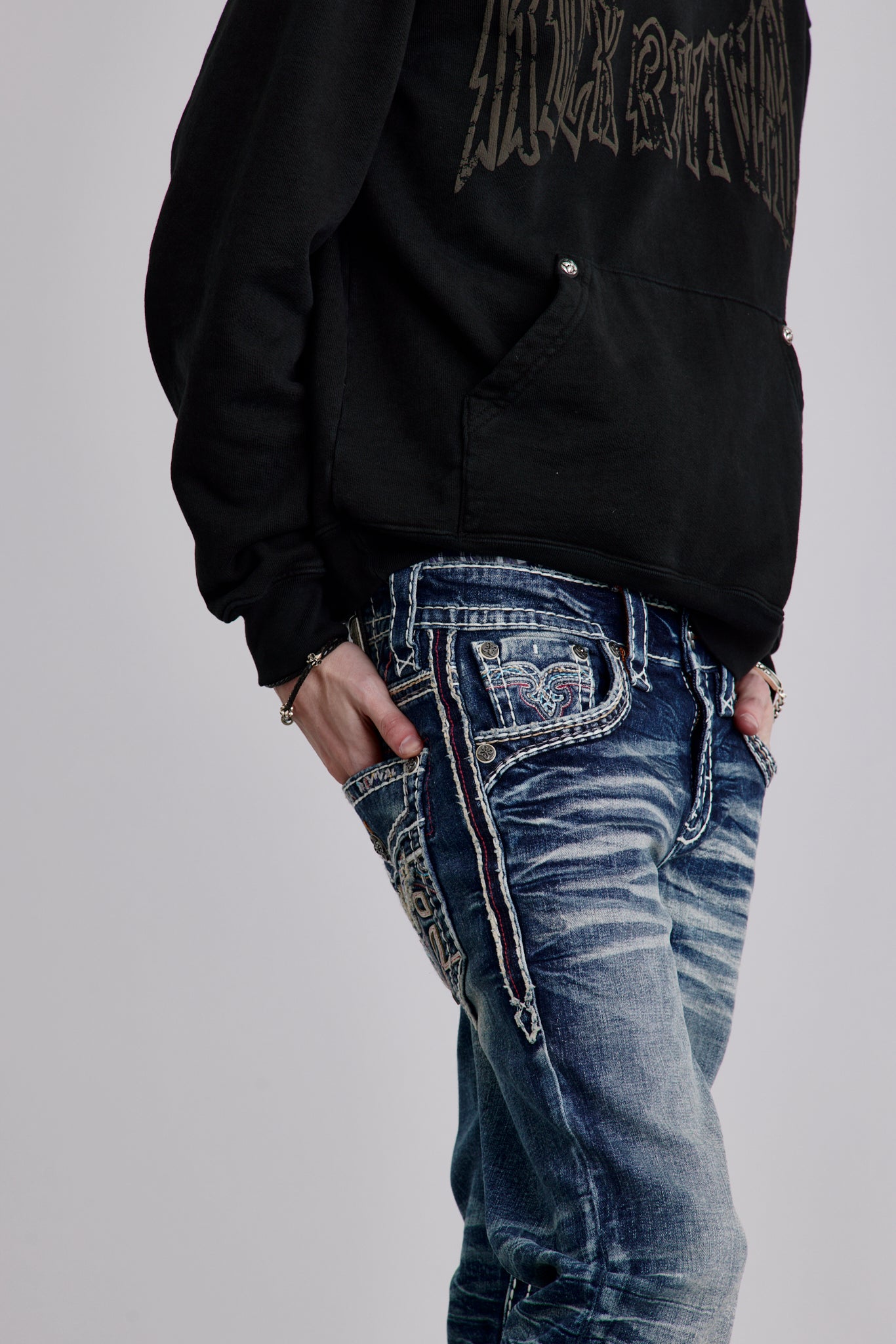 Mckay Straight Jeans in Medium Blue – Rock Revival®