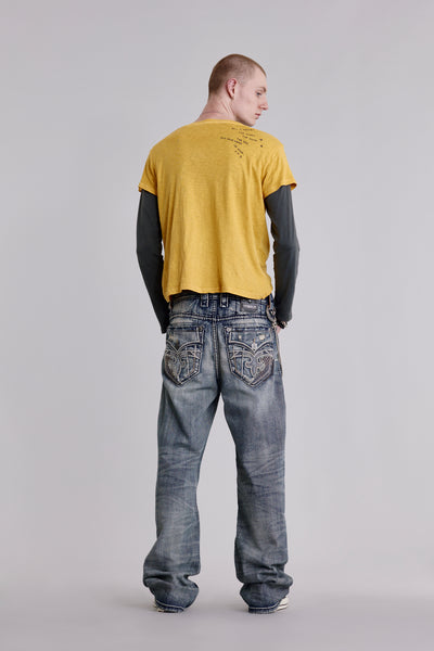 Norwell Baggy 1 Jeans in Medium Wash – Rock Revival®