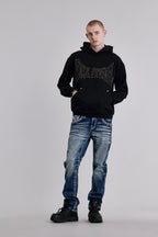 Soundwave Hoodie in Black - Rock Revival®
