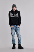 Soundwave Hoodie in Black - Rock Revival®