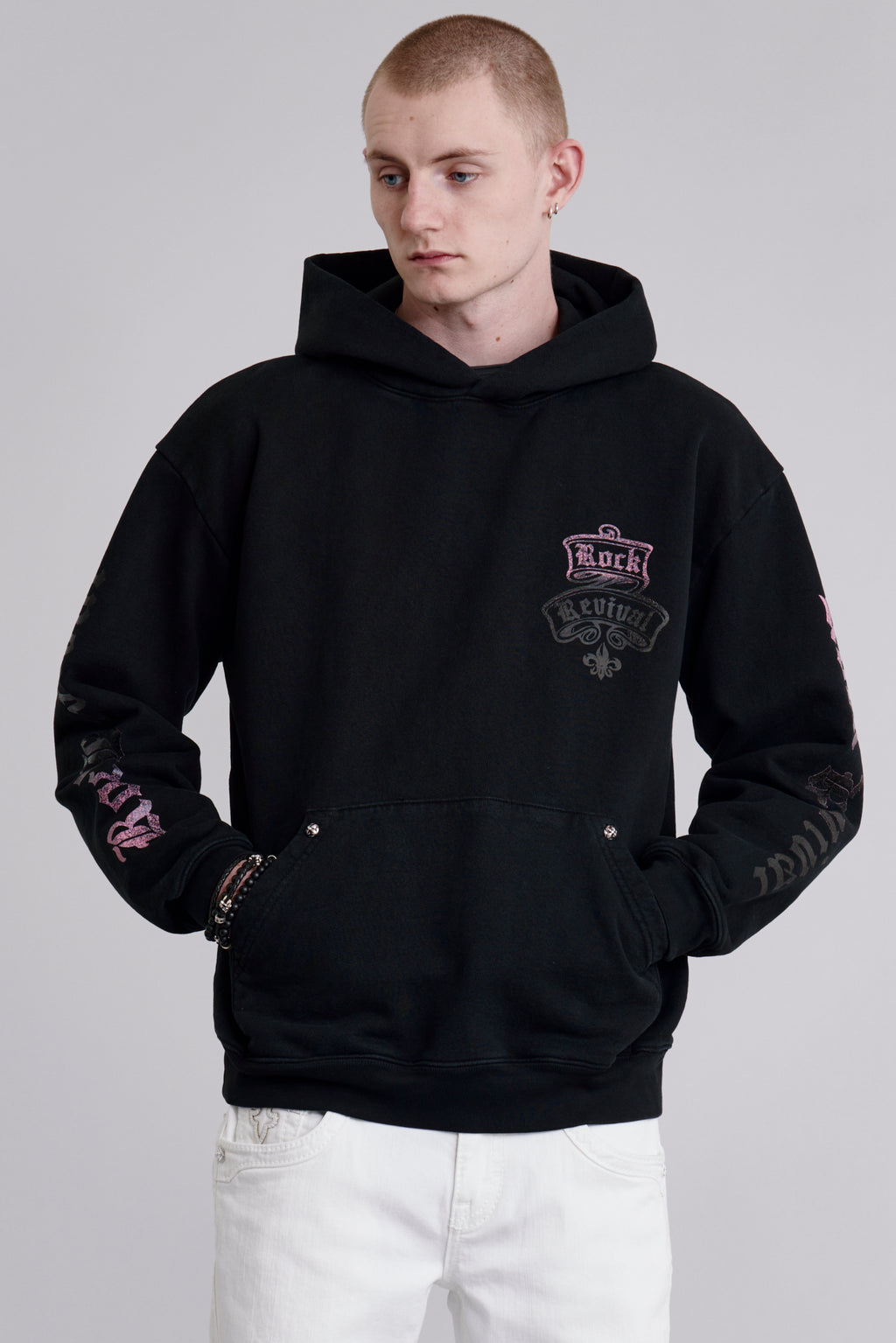 Quiet Riot Crest Hoodie - Rock Revival®