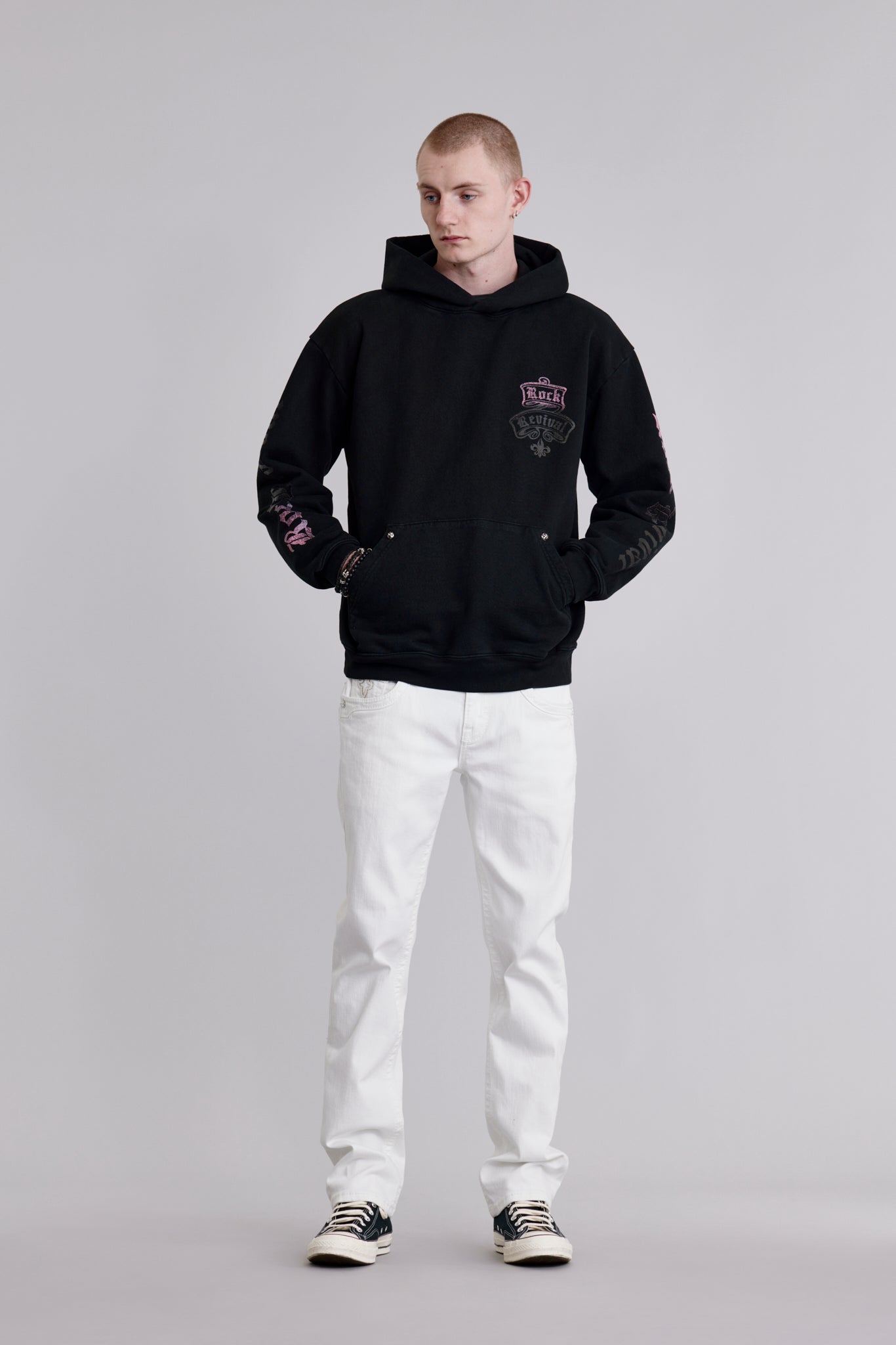 Quiet Riot Crest Hoodie - Rock Revival®