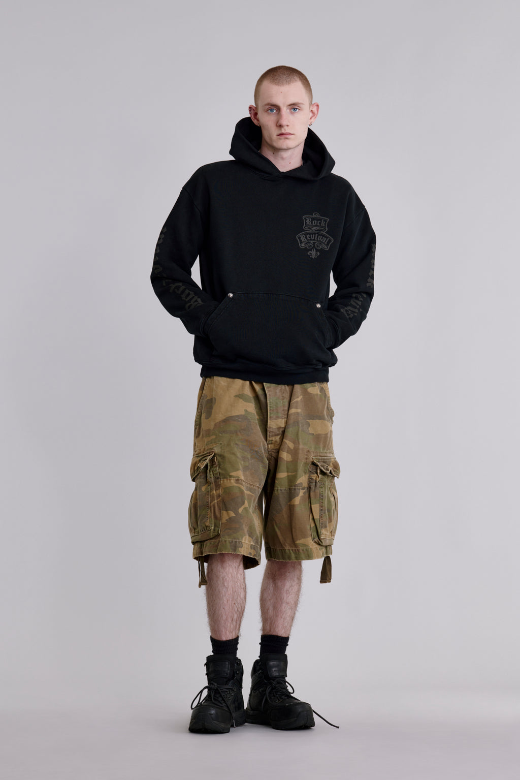 Quiet Riot Crest Hoodie - Rock Revival®