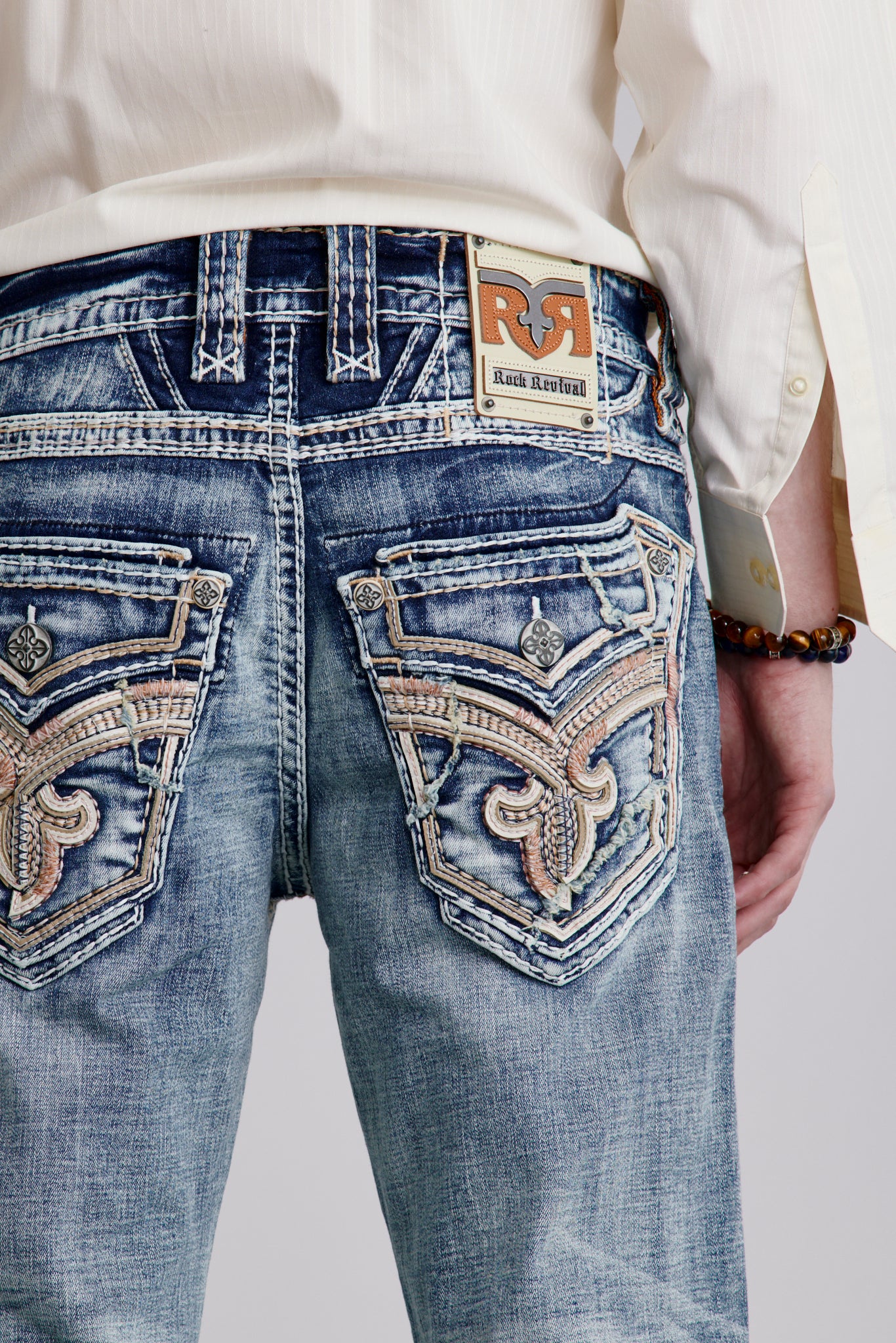 Rimfire Bootcut Jeans | Medium Wash | Rock Revival