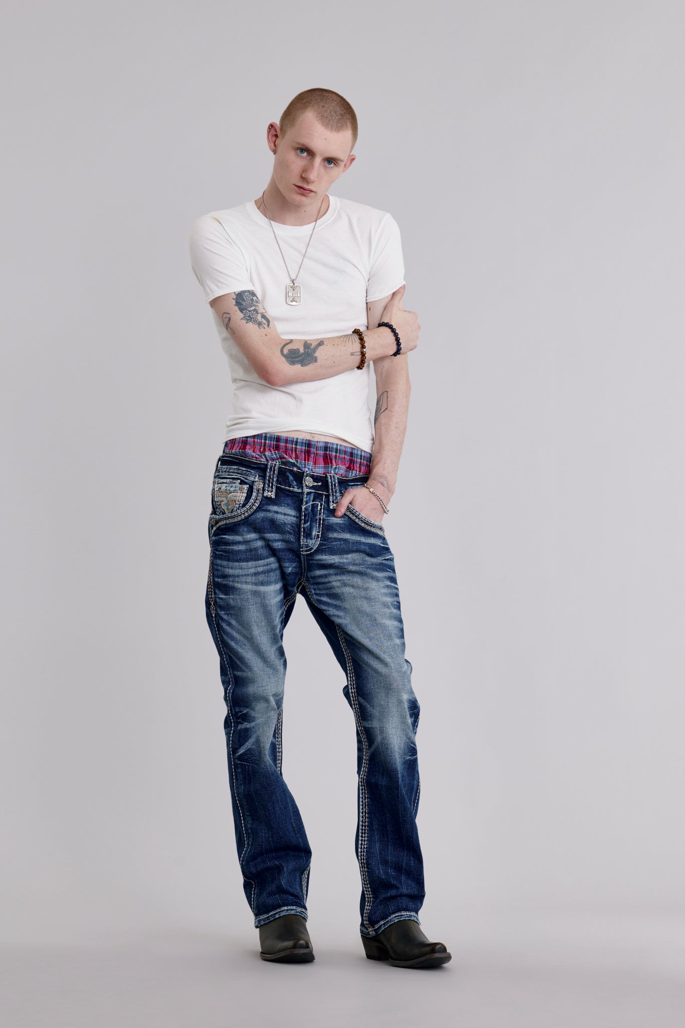 Zaid Bootcut Jeans - Rock Revival®