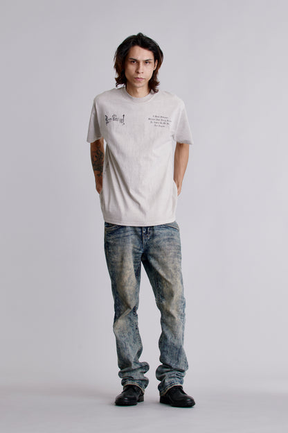 LA Cross Tee in Dust