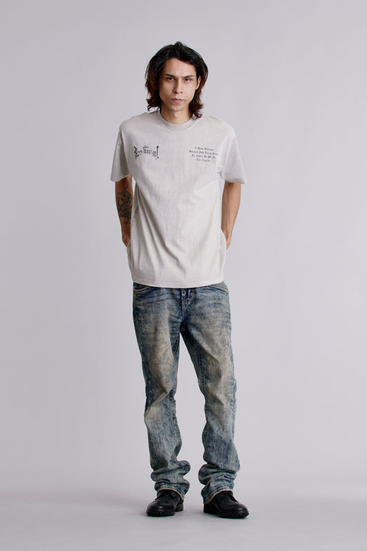 LA Cross Tee in Dust