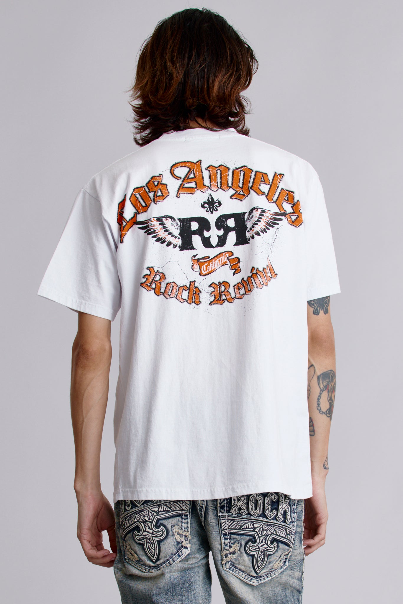 Glory Tee in White - Rock Revival®