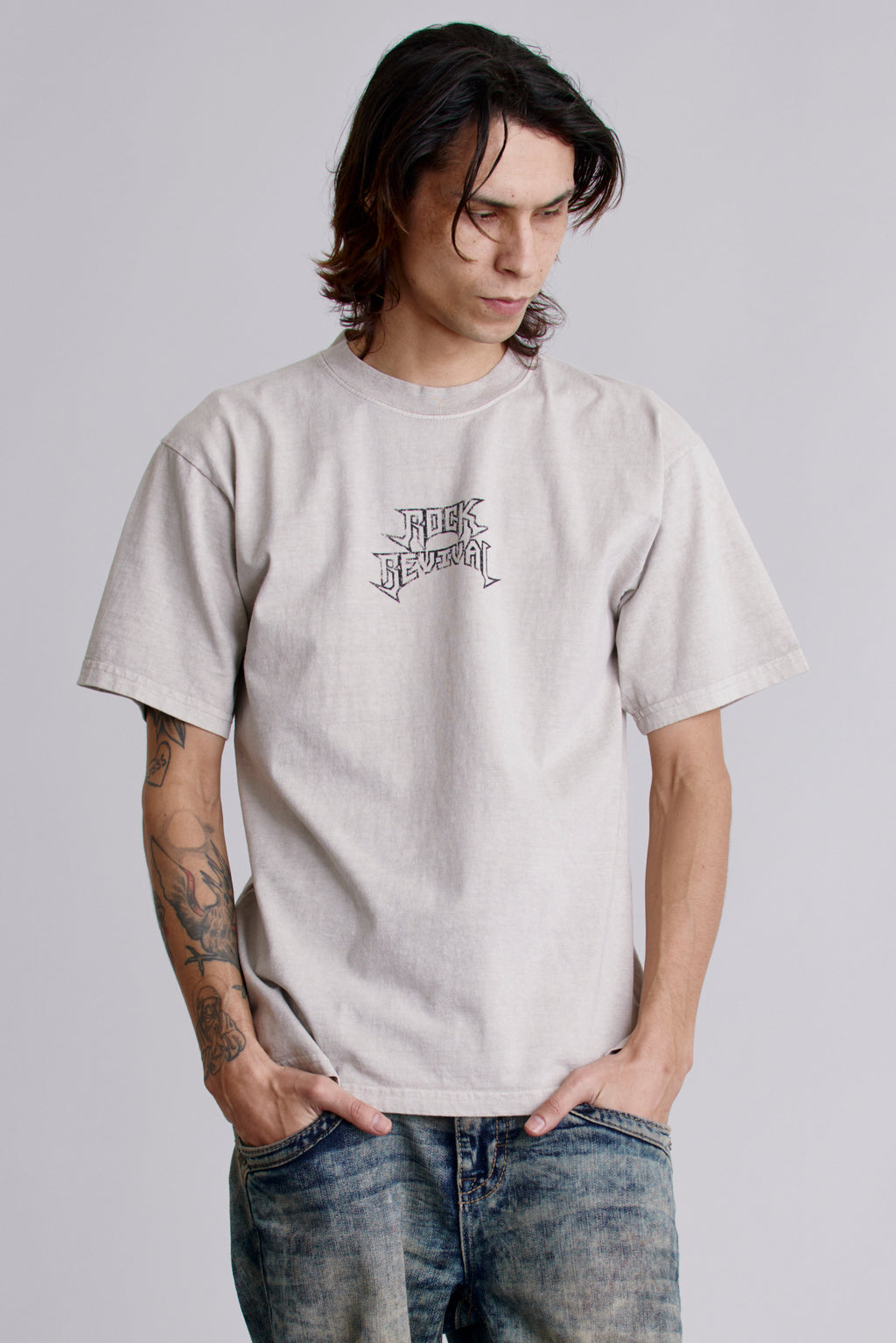 Manifest Tee in Dust - Rock Revival®