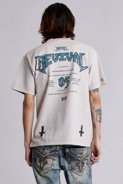 Manifest Tee in Dust