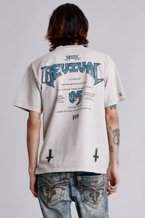 Manifest Tee in Dust - Rock Revival®