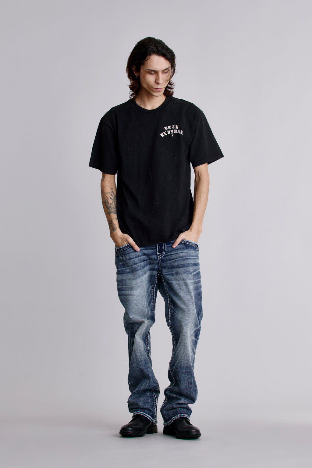 Summer of ’69 Tee in Black - Rock Revival®