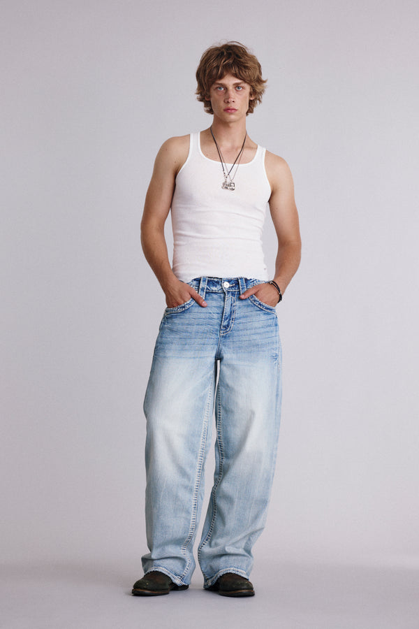 Arther Baggy 2 Jeans in Light Wash