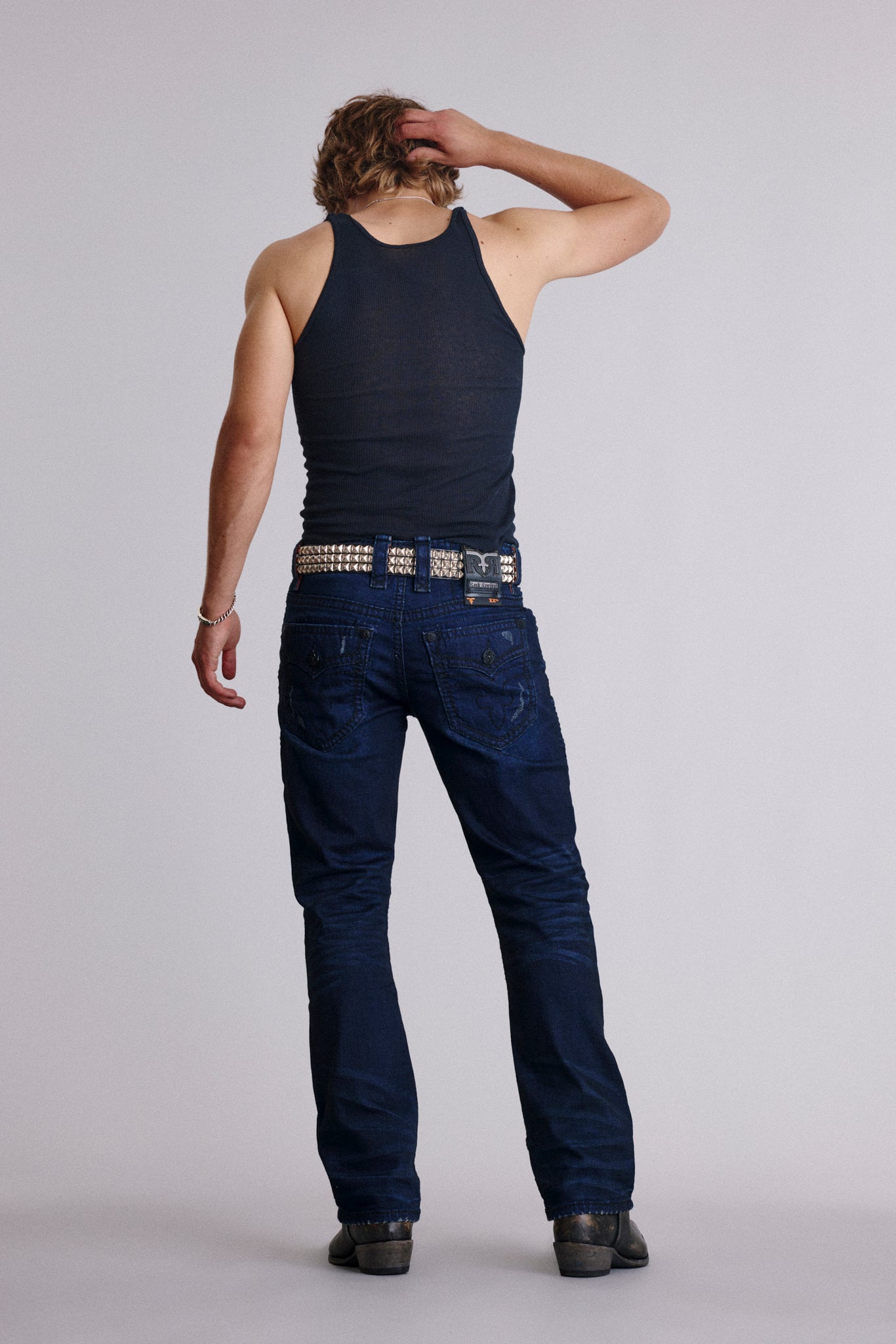 Titan Relaxed Straight Jeans - Rock Revival®