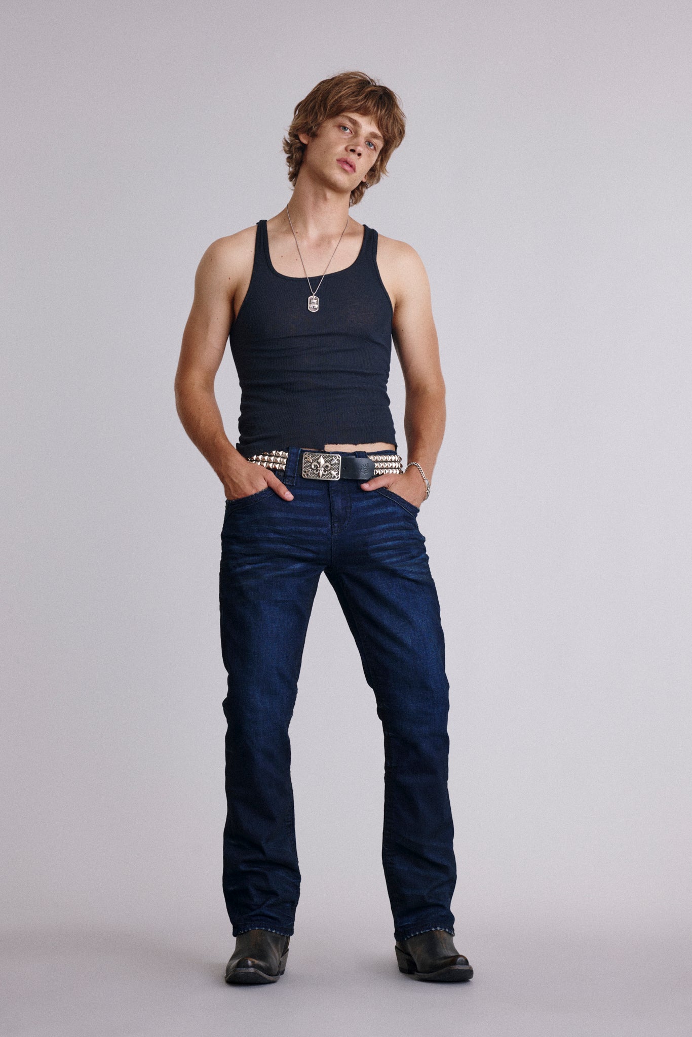 Titan Relaxed Straight Jeans - Rock Revival®