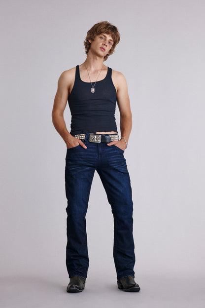 Titan Relaxed Straight Jeans - Rock Revival®
