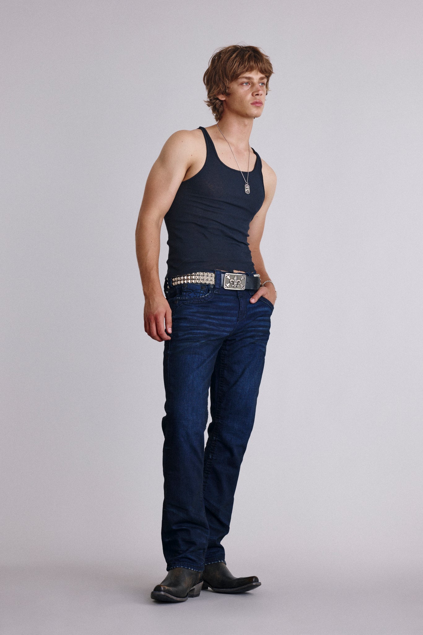 Titan Relaxed Straight Jeans - Rock Revival®