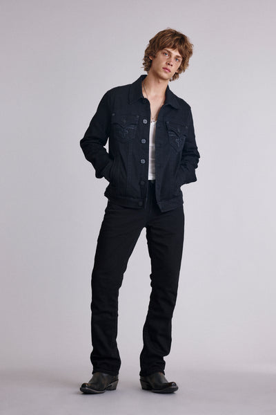 Arther Denim Jacket | Black Wash | Rock Revival