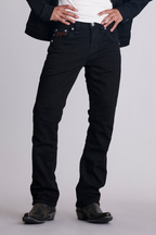 Titan Relaxed Straight in Black/Orange