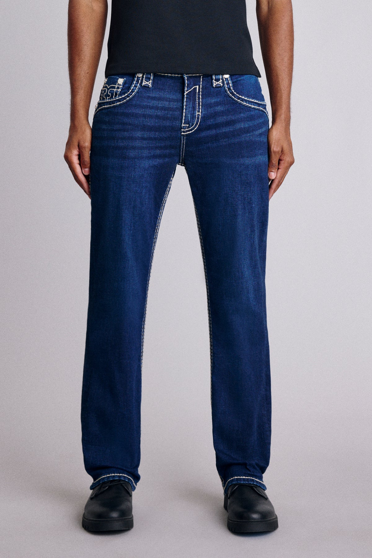 Titan Relaxed Straight Jeans - Rock Revival®