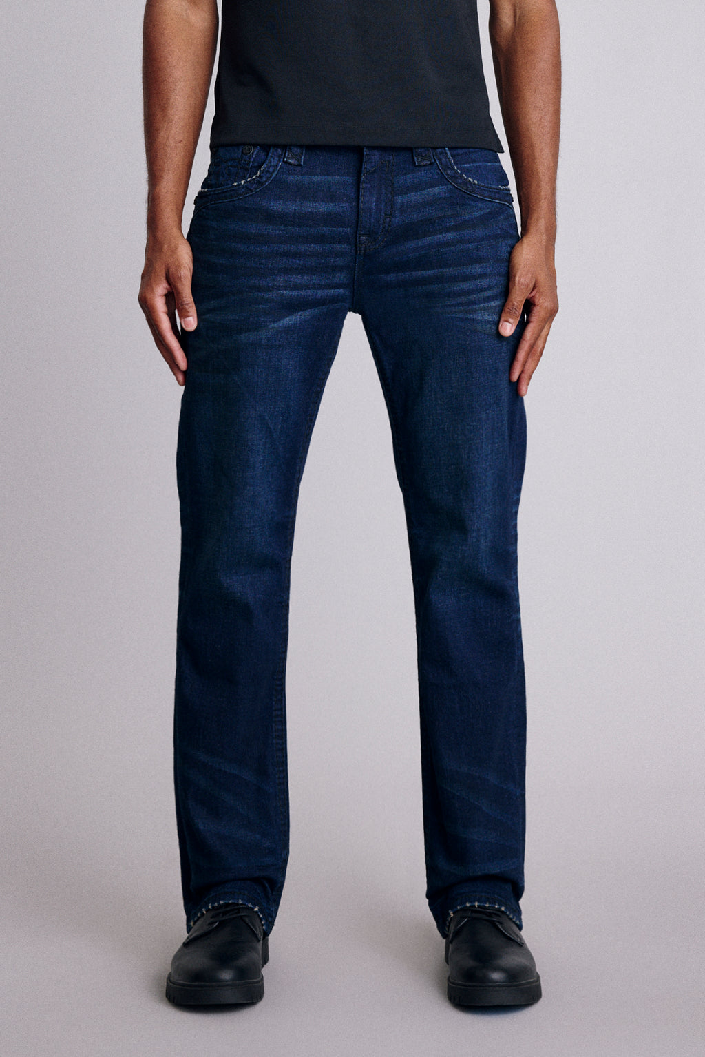 Titan Relaxed Straight Jeans - Rock Revival®