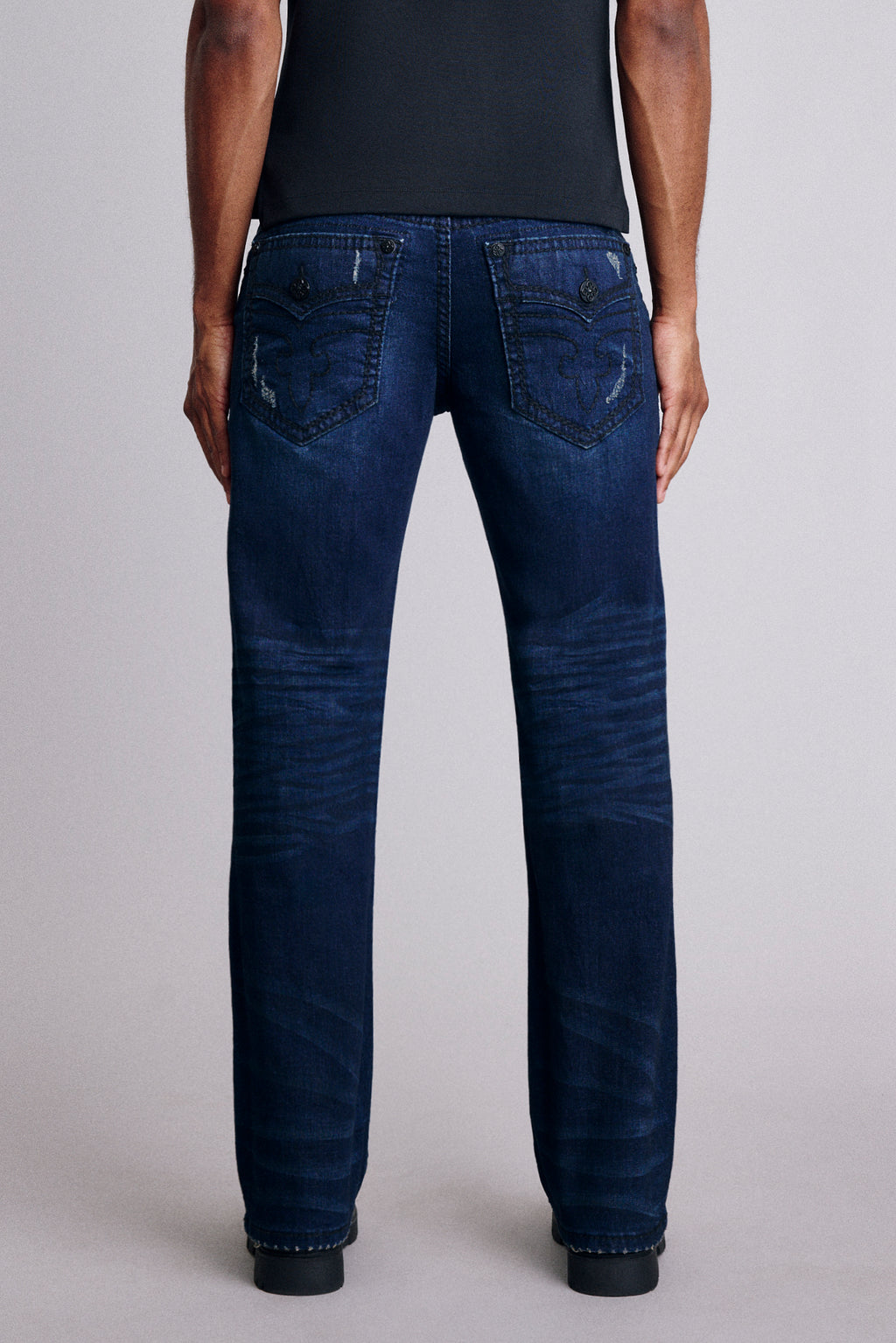 Titan Relaxed Straight Jeans - Rock Revival®