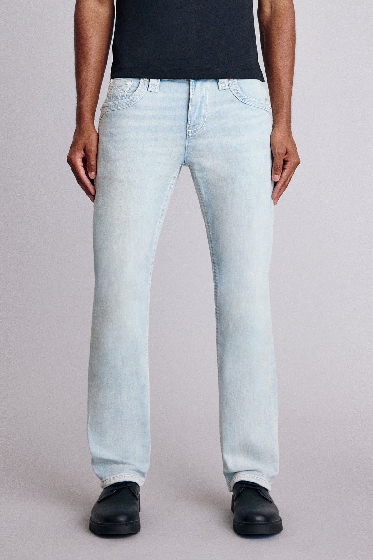 Titan Relaxed Straight Jeans - Rock Revival®