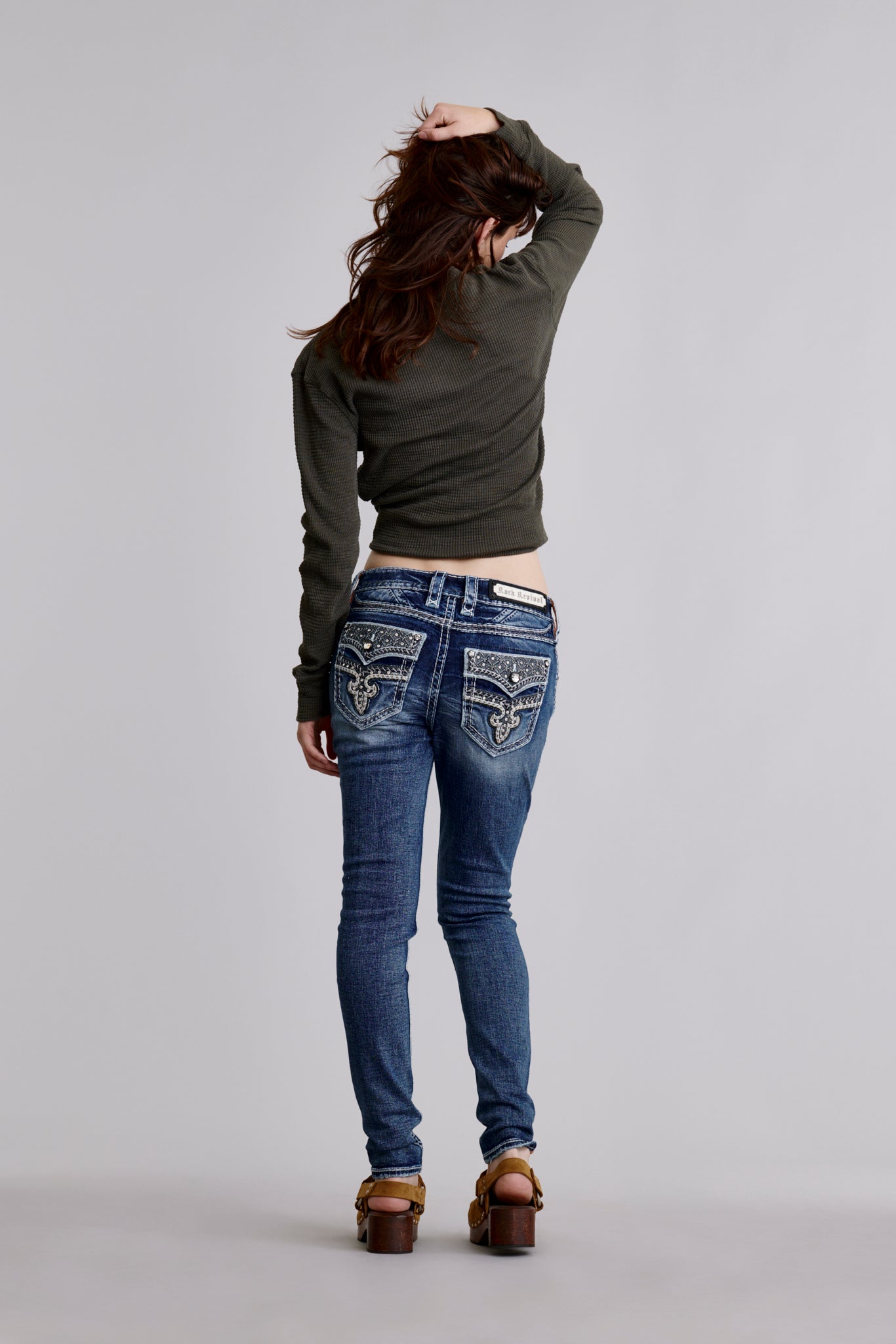 Goldie Skinny Jeans | Medium Wash | Rock Revival