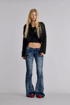 Joplin Super Low-Rise Flare Jeans - Rock Revival®