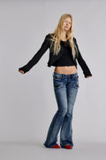 Joplin Super Low-Rise Flare Jeans - Rock Revival®