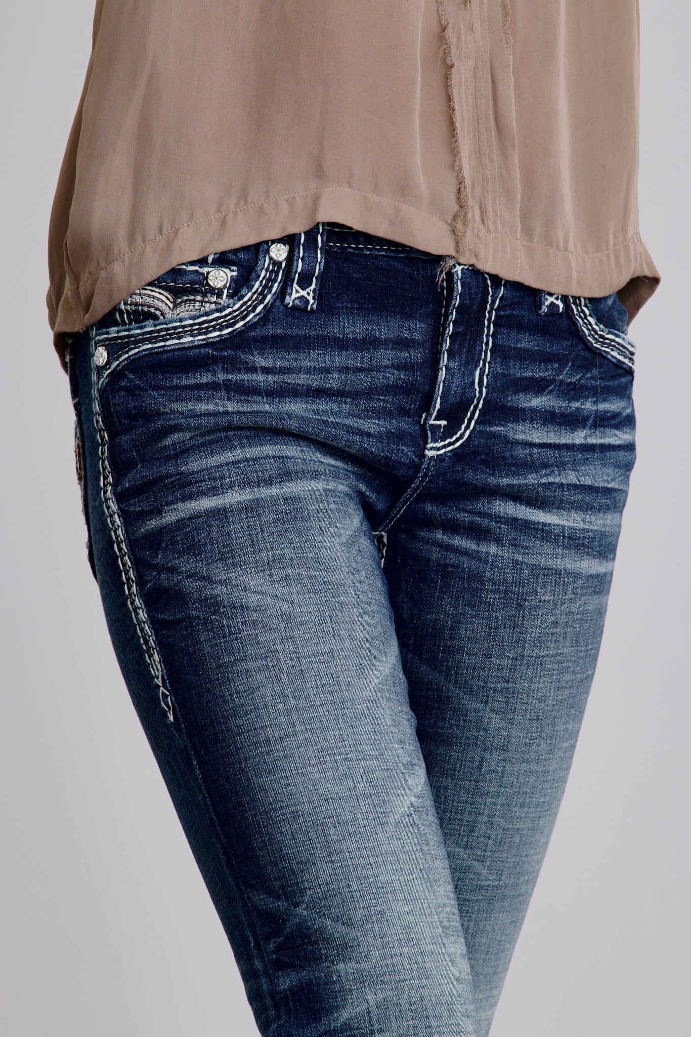 Alaia Straight Jeans - Rock Revival®