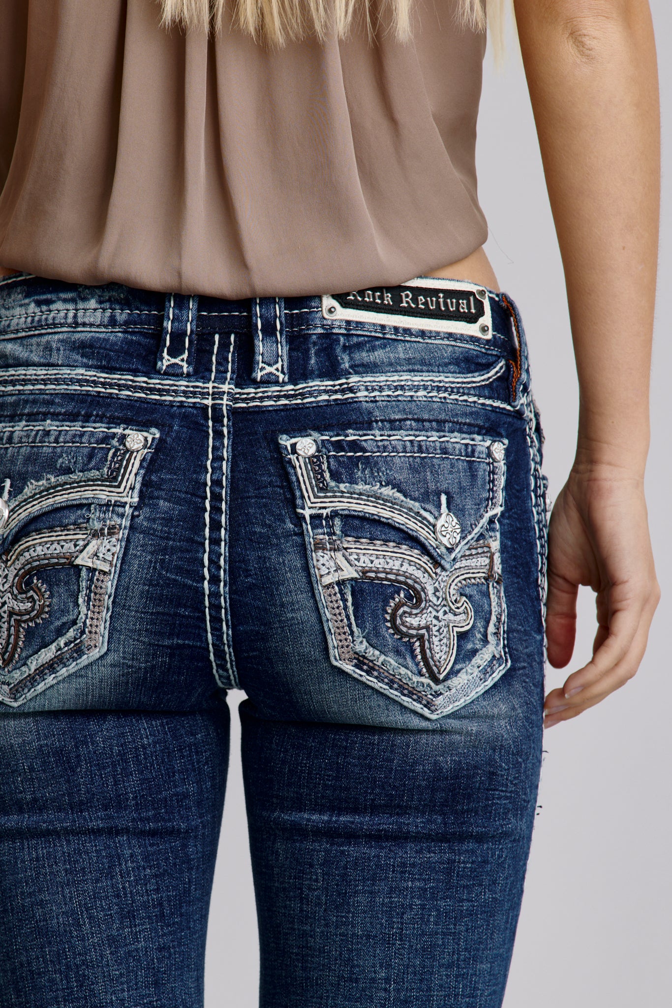 Alaia Straight Jeans - Rock Revival®