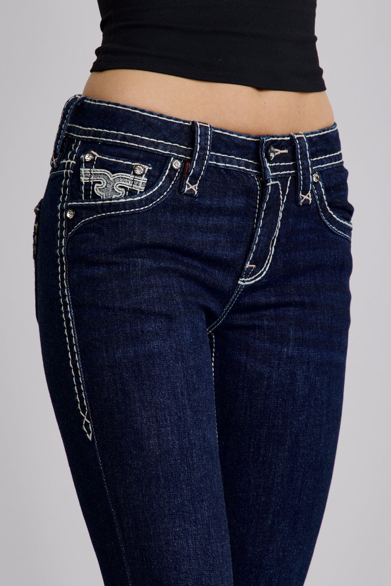 Aqua Bootcut Jeans (2/28/26) - Rock Revival®