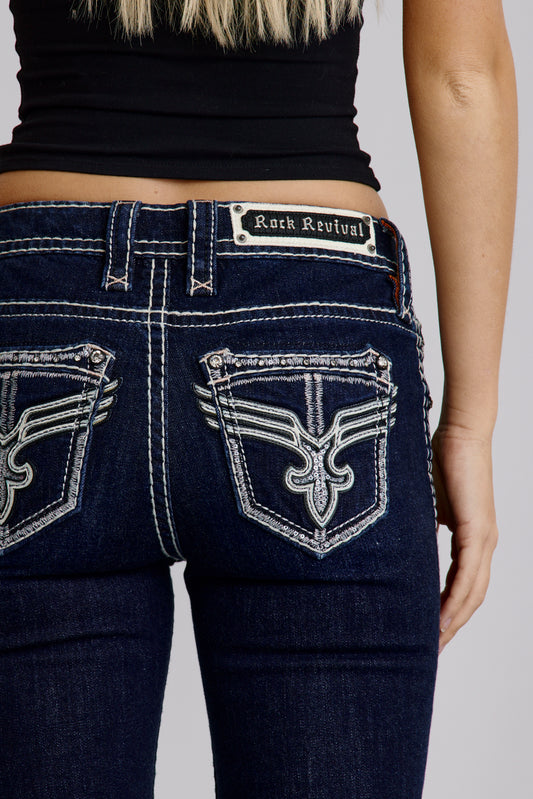 Aqua Bootcut Jeans (2/28/26) - Rock Revival®