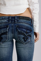 Gwen Super Low-Rise Bootcut Jeans - Rock Revival®