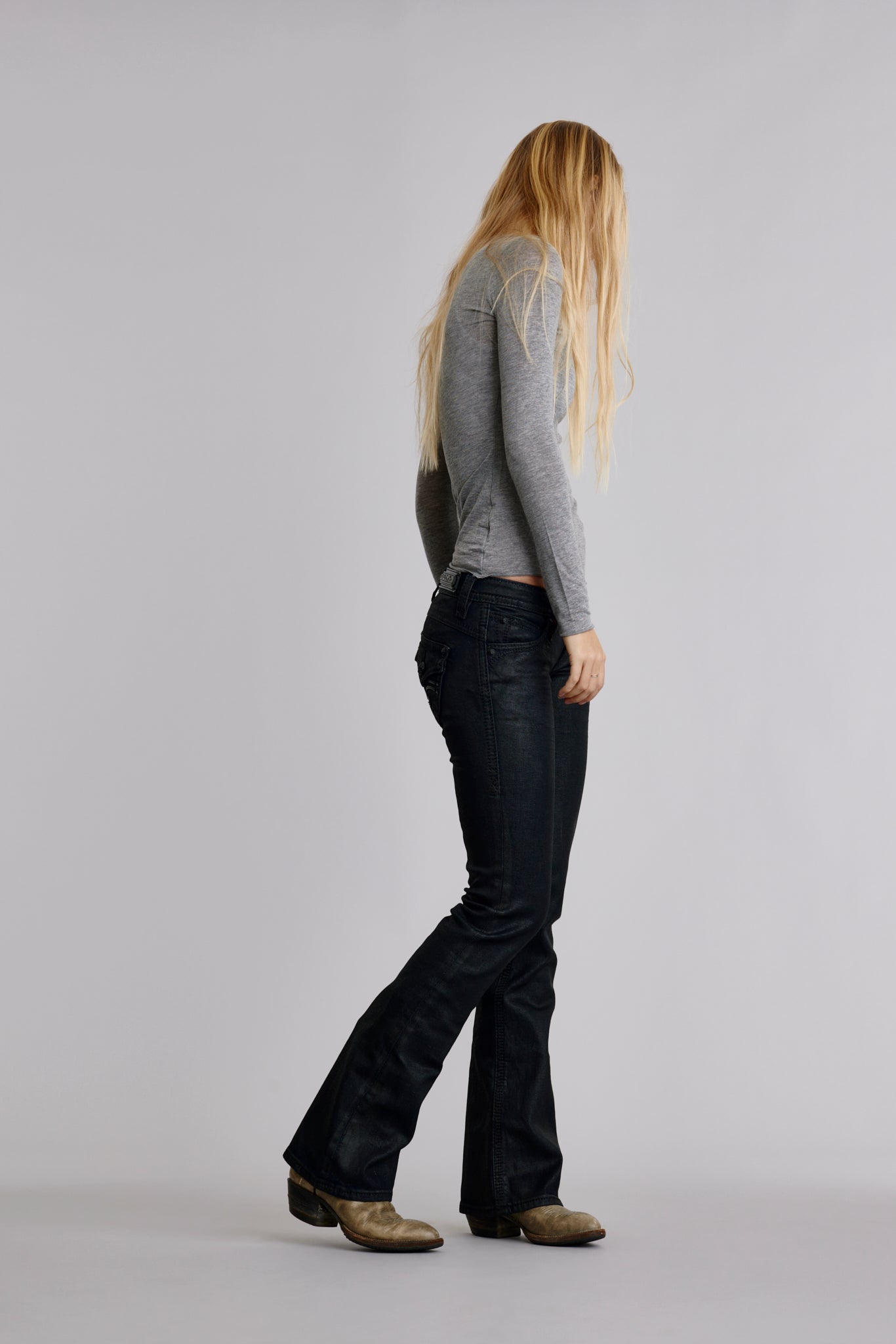 Gwen Super Low-Rise Bootcut Jeans - Rock Revival®