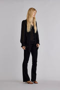 Kamil Super Low-Rise Moto Bootcut Jeans - Rock Revival®