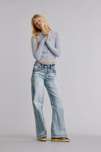 Kari High Rise Wide Leg Jeans (READY) - Rock Revival®