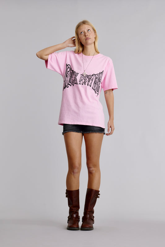 Soundwave Tee in Pink (Women's) - Rock Revival®