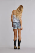 Vea Low Rise Denim Shorts - Rock Revival®