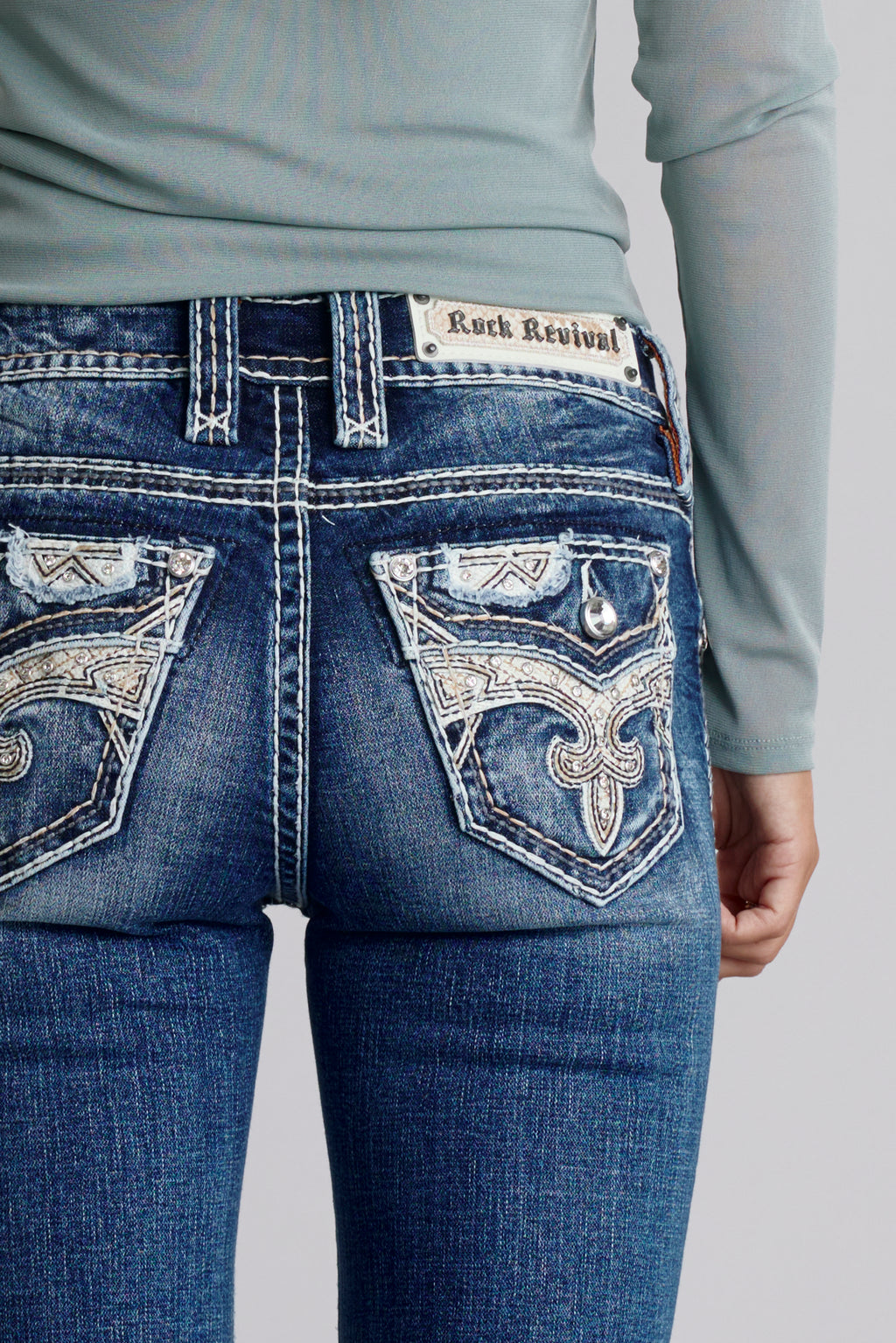Emberly Bootcut Jeans - Rock Revival®