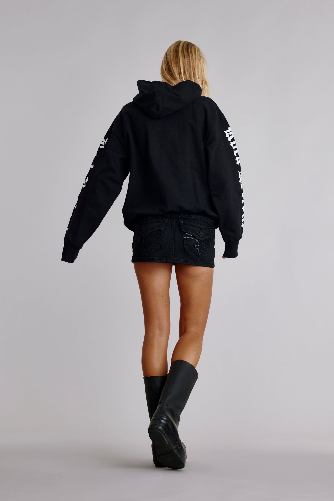 Classic Rock Hoodie in Black - Rock Revival®